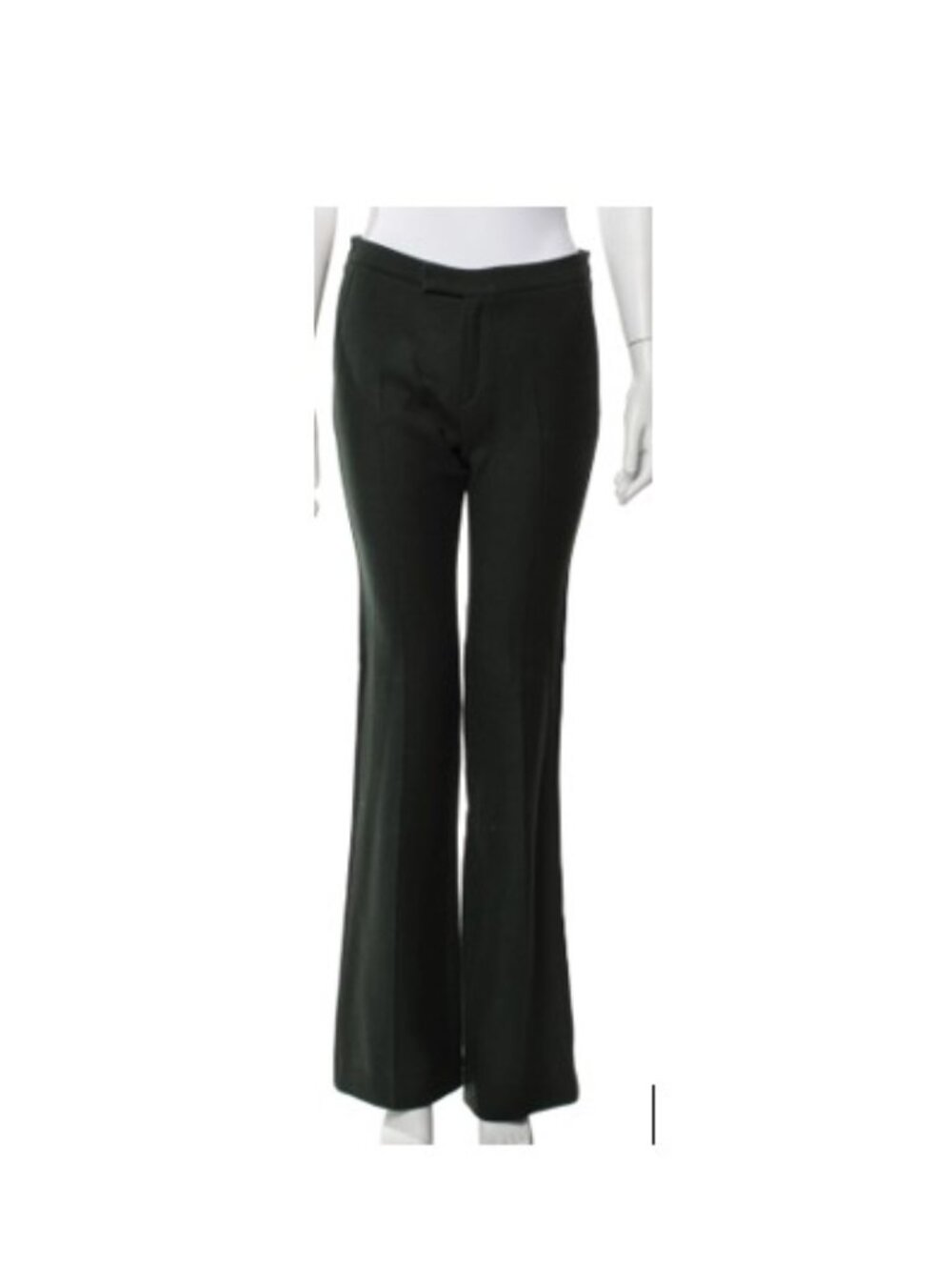 Joseph Green Wool Flared Pants – Size 4